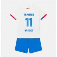 Barcelona Raphinha Belloli #11 Replica Away Minikit 2023-24 Short Sleeve (+ pants)